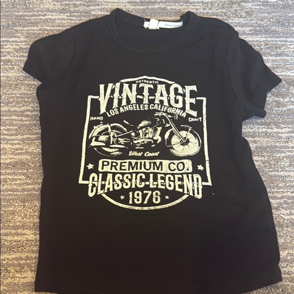 Graphic vintage tee Garage